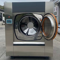 Lave-linge industriel entièrement automatique chinois, machine à laver électrique commerciale pour hôtel, équipement de blanchisserie professionnel