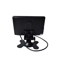 Monitor LCD para coche AHD con grabación DVR de 7 pulgadas con entradas de vídeo RCA, vídeo HD, voltaje amplio, 2 AV, monitor de marcha atrás para camión y coche