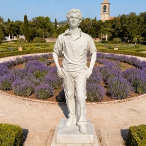 Statua Scultura Europea di Carlo Acutis in Marmo Benedetto a Grandezza Naturale Personalizzata per Chiese Parocchiali e Cappelle Giovanili - Product Image 6