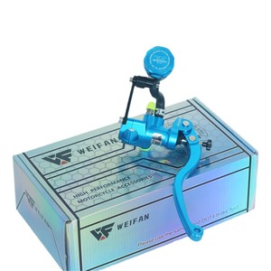 Levier de vérin hydraulique Weifan 05 #   Pièce de guidon en métal pour mise à niveau du frein avant de scooter, version pour droitier - Product Image 5