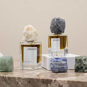 Venta de Fábrica: Botella de Perfume Cuadrada de Lujo con Acabado Mate Transparente, 30ml 50ml 100ml, Botella de Vidrio con Tapa de Mármol - Product Image 3