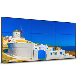 한국 원래 화면 4k tv 좁은 베젤 46/55/49 인치 3X3 Lcd 패널 2X2 pix 비디오 벽