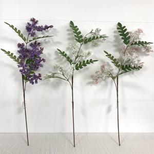 J-251230 2026 Nuevo Diseño de Flores Artificiales de Árbol Locust con 2 Ramas para Decoración Interior del Hogar - Product Image 5