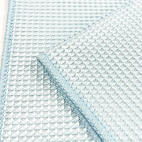 Chiffon de nettoyage en microfibre premium 40x40cm pour la maison, anti-poussière, séchage rapide, sans peluches, tissage gaufré, pour la cuisine