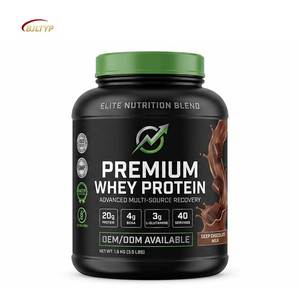 Poudre de protéines de lactosérum isolée de qualité supérieure, gain de masse musculaire maigre, faible teneur en glucides, nutrition sportive, OEM, ODM, marque privée, usine sur mesure - Product Image 1