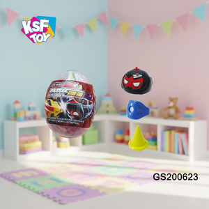 Voiture jouet KSF <span class=keywords><strong>Battle</strong></span> <span class=keywords><strong>Mini</strong></span> à friction avec design boîte à œufs en plastique - Product Image 6