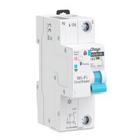 Disjoncteur intelligent basse tension mini en cuivre avec fonctions de protection, contrôle à distance intelligent via minuterie et mesure, 4P