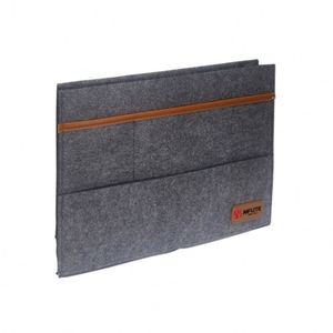 Organisateur de chevet et de canapé en feutre gris foncé pour rangement suspendu, pour une organisation efficace - Product Image 6