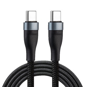 Alüminyum Alaşımlı USB C - USB C Şarj Kablosu Hızlı Şarj 60W PD 1M Tip C Güç Veri Kablosu Örgülü Kablo MacBook Pro iPad için - Product Image 6