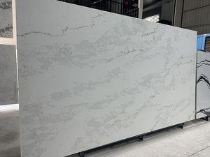 แผ่นควอตซ์ลายขาว Calacatta หนา 20 มม. ขายส่ง แผ่นใหญ่ รับสั่งทำพื้นผิวโต๊ะทันสมัย ทนทาน กันน้ำ ผลิตในเวียดนาม - Product Image 6
