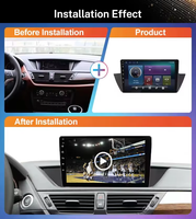 9 Inch 8 Core Autoradio Android Multimedia Stereo Player GPS Navigasi Radio untuk BMW X1 E84 2009 - 2012 Dengan Kamera Mundur