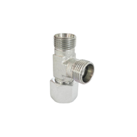CC CC-W Eaton acier au carbone acier inoxydable adaptateur métrique mâle femelle raccord en T raccord hydraulique