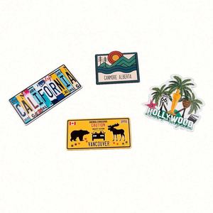 Aimants de réfrigérateur personnalisés en fer blanc pour photos souvenirs, vente en gros - Product Image 6