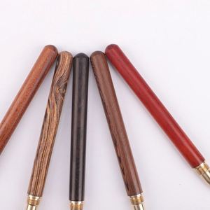 Bolígrafo de Madera Ecológico Promocional de Alta Calidad con Tinta Negra/Azul y Serigrafía, en Oferta - Product Image 4