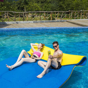 Alfombra Flotante para Piscina de Alta Flotabilidad, Color Verde Limón Brillante, 15'x6', Alfombra Flotante de 15x6 pies para Caminar sobre el Agua - Product Image 6