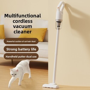 <span class=keywords><strong>Aspirateur</strong></span> sans fil rechargeable portatif 400W à forte aspiration, sans sac, petit format, tout-en-un, avec une autonomie de moins de 30 minutes - Product Image 2