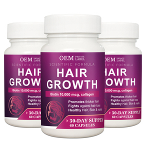 Les capsules de croissance de <span class=keywords><strong>cheveux</strong></span> de marque privée favorisent les <span class=keywords><strong>cheveux</strong></span> plus épais et combattent la perte de <span class=keywords><strong>cheveux</strong></span> 60 capsules - Product Image 5