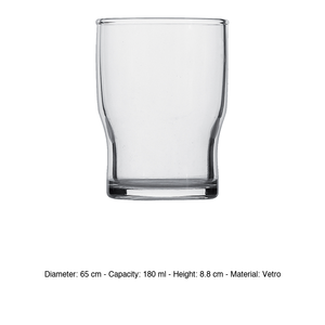 Verre Campus 18 cl H 8,8 cm Ø 6,5 cm Trempé Arcoroc - Product Image 3
