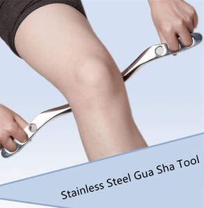 IASTM <span class=keywords><strong>Tools</strong></span> Outil de massage Gua sha en acier inoxydable Outil de mobilisation des tissus mous fascial Thérapie physique utilisée pour la jambe Sh - Product Image 3