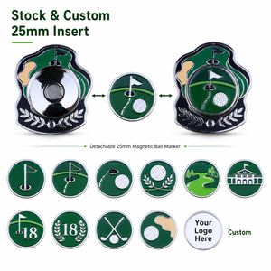Marqueur de balle de golf magnétique amovible en stock – Idéal pour les tournois et projets promotionnels - Product Image 5