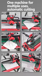 Coupe-carreaux électrique automatique 9201a Shijing, machine à couper les carreaux électriques, machine à couper la pierre, machine à couper les dalles de carreaux portable - Product Image 5