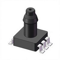 Sensor Tekanan MEMS Silikon Piezoresistif GZP6877A 5V 0-700 KPa Presisi Tinggi Akurasi 1% Output Tegangan Analog Pemasangan di Papan