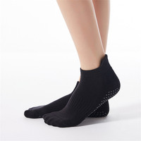 Cheapspring Sporty Chaussettes de yoga antidérapantes Taille unique Convient à tous les coton et spandex Utilisation en intérieur Promotionnel 12 paires quantité minimale de commande