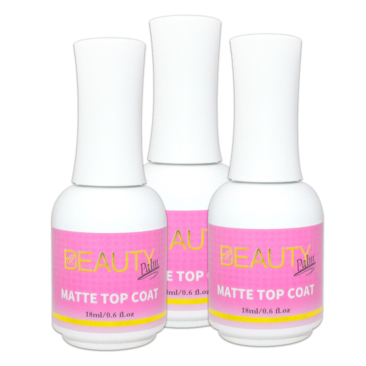 Профессиональный производитель, поставка матового топового покрытия для ухода за ногтями, 18 мл, для экспорта