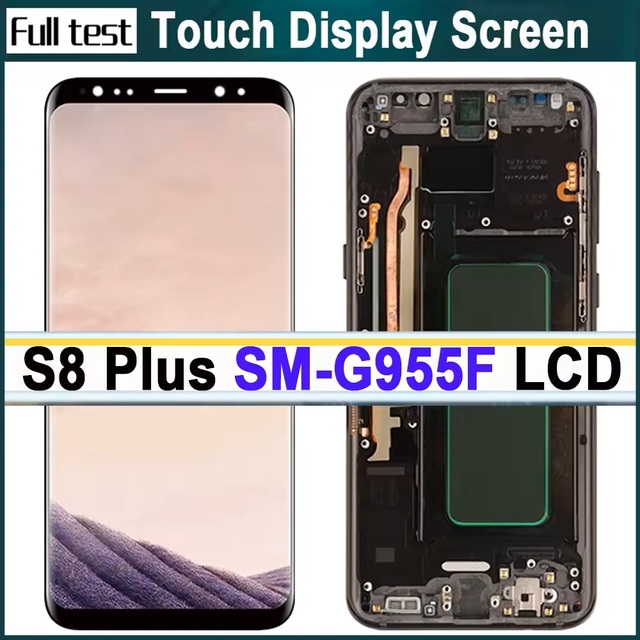 Wholesale Mobile Phone Lcds for Samsung S8 S8 Plus Touch Screen Replacement for Sasmusng Lcd Display.