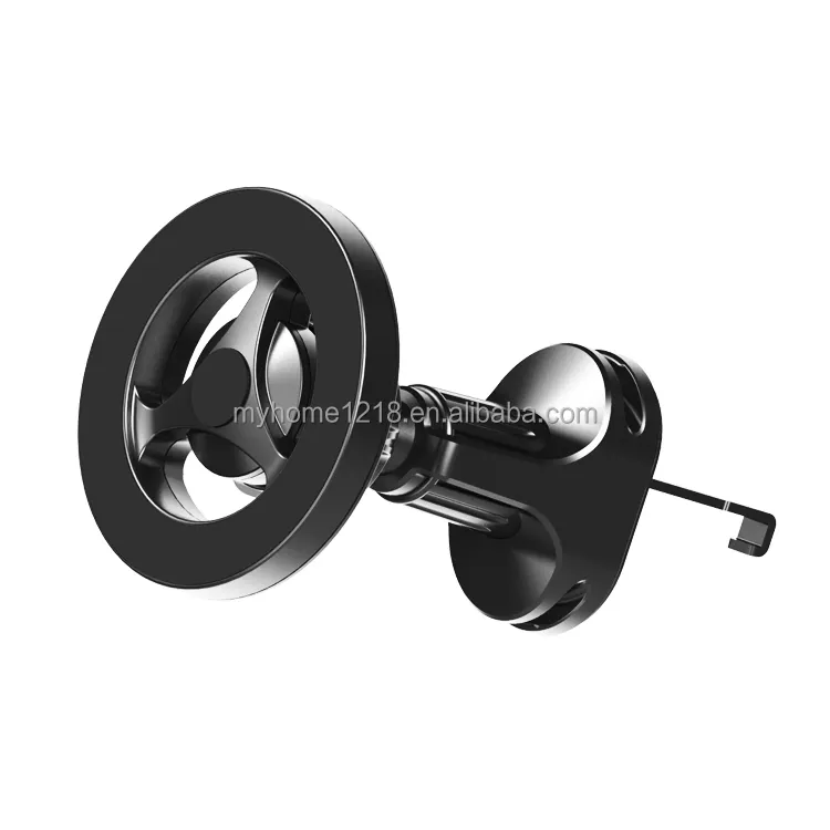 Portable Mobile Phone Holder Mini 360 Degree Rotation Car Magnetic Phone Mount for iphone and samsung