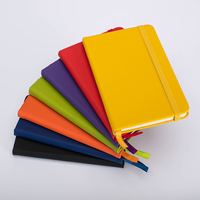 Nouveauté - Carnet de notes A5 avec logo personnalisé, livraison rapide, couverture rigide, spirale, cuir PU, cadeau d'affaires, sac OPP, boîte cadeau incluse