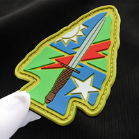 Vente en gros Patch d'étiquette en PVC en caoutchouc souple 3d personnalisé Patch de PVC souple pour vêtements