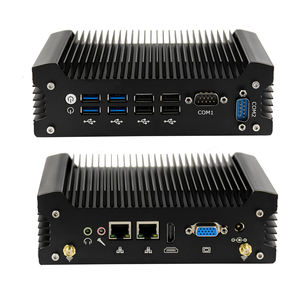 Intel Core 1270P <span class=keywords><strong>1280P</strong></span> <span class=keywords><strong>7</strong></span>*24 horas de uso sin ventilador Dual Lan Dual Com 8usb puertos Intel Industrial sin ventilador Mini Pc computadora - Product Image 1