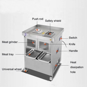 Hachoir à viande électrique de haute qualité trancheuse hachoir à viande industriel Machine mélangeur de viande broyeur - Product Image 4
