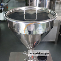 Machine de remplissage pneumatique semi-automatique Aile en acier inoxydable pour pots cosmétiques, haute précision 0,01 %, longue durée de vie - Offre Spéciale