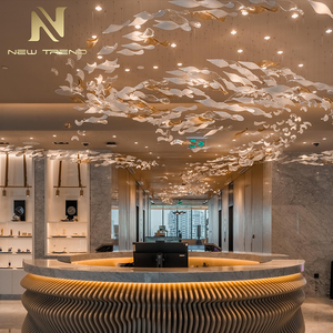 Phong cách hiện đại trong nhà biệt thự khách sạn Hội trường Gallery cửa hàng trang trí dân cư sang trọng Trần dẫn đèn Mặt dây chuyền - Product Image 2