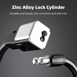 Yueli Cable Lock Key Lock 120cm Black Bike Security Cable With Keys For Mountain Electric Bicycle <b>Cycling</b> Equipment - Product Image 5