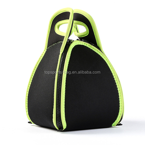 Cao Cấp Gốc 2-Trong-1 Placemat Túi Ăn Trưa Thân Thiện Với Môi Cách Nhiệt Trẻ Em <span class=keywords><strong>Neoprene</strong></span> Trường Hợp Ăn Trưa - Product Image 4