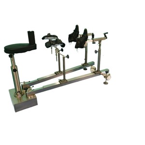 Marco de tracción ortopédico para extremidades inferiores QYJ-658 de acero inoxidable manual de 23 pulgadas para uso en mesa de operaciones - Product Image 1