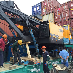 SANY, grúa sobre orugas de 100t usada con certificación oficial, n. ° 00226 con componentes centrales, motor, bomba, caja de cambios, PLC - Product Image 4