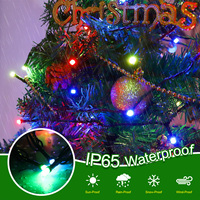 Fabricant chinois de lumières de Noël LED brillantes, étanches, pour usage extérieur, avec prise certifiée pour la décoration des arbres