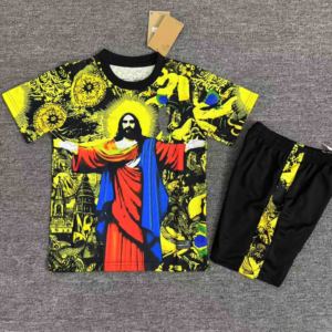 Maglie da Calcio per Bambini in Fibra di Poliestere di Alta Qualità Economiche 25-26 <span class=keywords><strong>Kit</strong></span> Uniforme da Calcio - Product Image 5