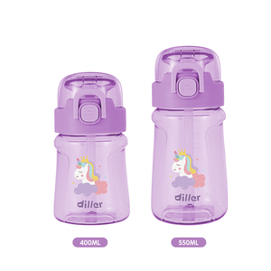 <span class=keywords><strong>Borraccia</strong></span> per Bambini in Tritan 400ml 550ml, Tazza con Cannuccia Antigoccia <span class=keywords><strong>Senza</strong></span> <span class=keywords><strong>BPA</strong></span>, Bottiglia per Bere con Simpatici Disegni per Scuola e Attività all'Aperto - Product Image 3