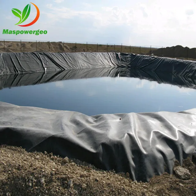 मछली फार्म तालाब के लिए 2mm एचडीपीई geomembrane लाइनर