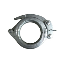 Collier de serrage flexible pour pompe à béton Raccord de tuyau en caoutchouc Raccord de tuyau en béton 3 "Coupleur à levier SK50 SK65 SK75