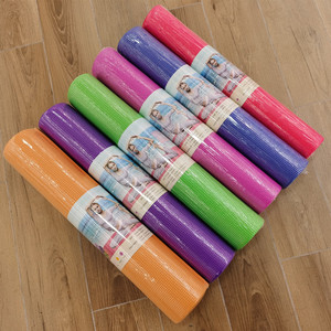 Colchonetas de Yoga de <span class=keywords><strong>ejercicio</strong></span> de PVC ligeras y duraderas antideslizantes de alta calidad <span class=keywords><strong>para</strong></span> entrenamientos de fitness y gimnasio - Product Image 1
