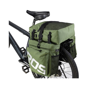 Bolsa Impermeable de Poliéster para Sillín de Bicicleta con Correa Desmontable, Portaequipajes Trasero Doble para Bicicletas de Montaña/Carretera - Bolsa de Almacenamiento - Product Image 4