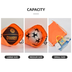 Xincai Custom Logo Sport Gym <b>Bag</b> Personalised Drawstring Backpack Open Closure Soft Washable Fashionable Style Waterproof Nylon - Product Image 6