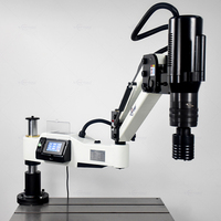 Machine de taraudage servo à bras flexible M16-M48, vente chaude OEM, taraudeuses électriques automatiques autotaraudeuses avec certification CE