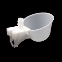 Abreuvoir de caille en plastique Abreuvoir automatique d'eau pour volaille, poulet, oiseau, pigeon, caille, bol à vendre